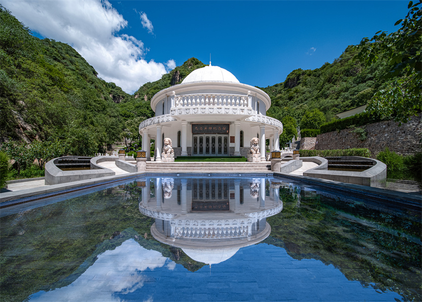 北京九公山长城纪念林环境