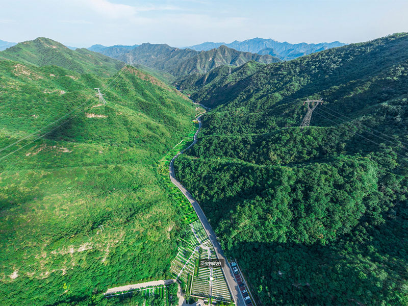陵园风景,九公山陵园文化